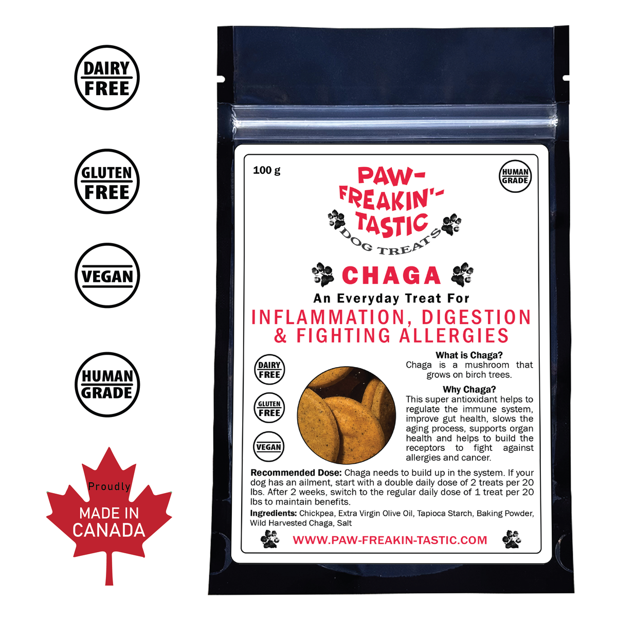 Chaga Dog Treats